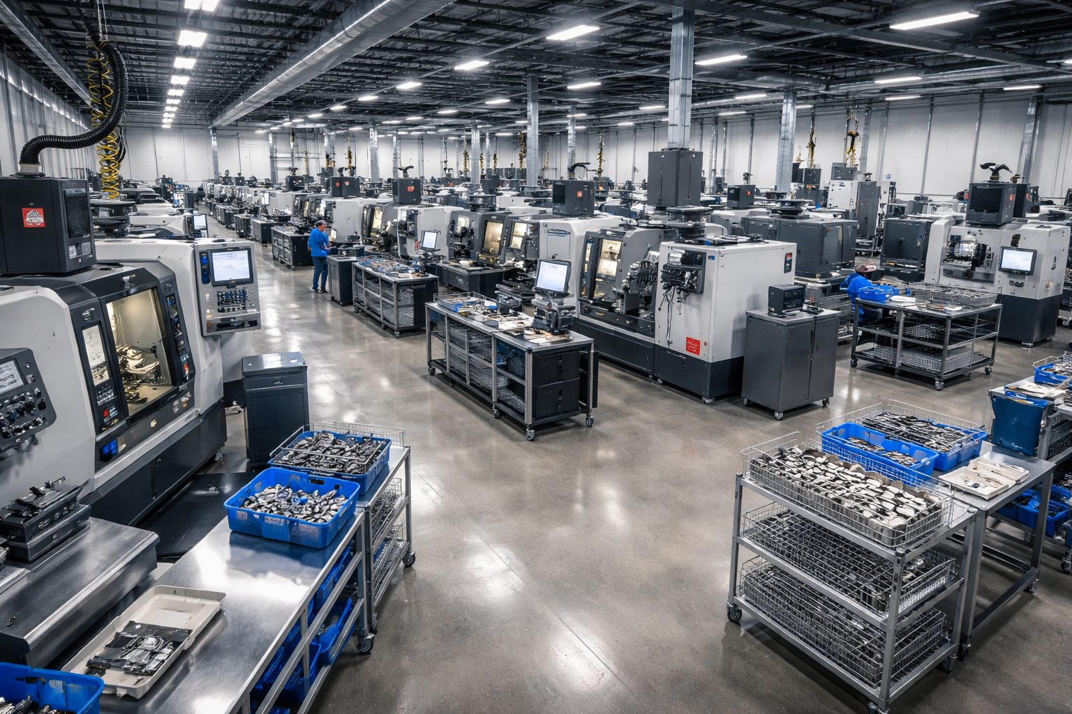 Factory overview and production environment